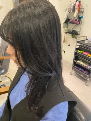 ロング カラー ヘアアレンジ Rely 美空のヘアスタイル