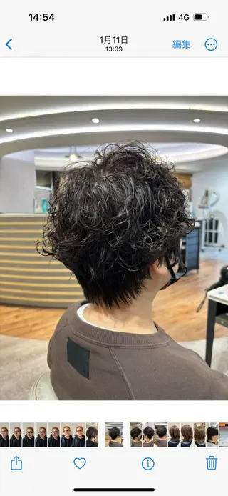 ショート miwa/ボブパーマ /モードボブのヘアスタイル