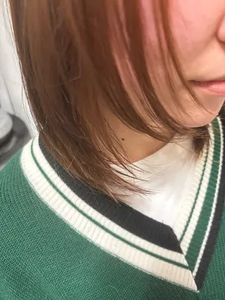 ミディアム 原口 圭織のヘアスタイル