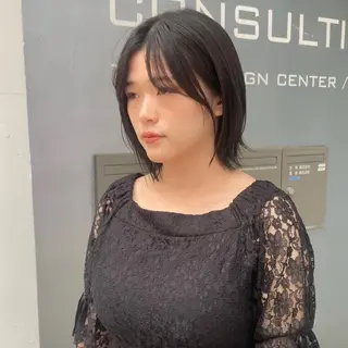 ミディアム カラー noa/ 渋谷のヘアスタイル