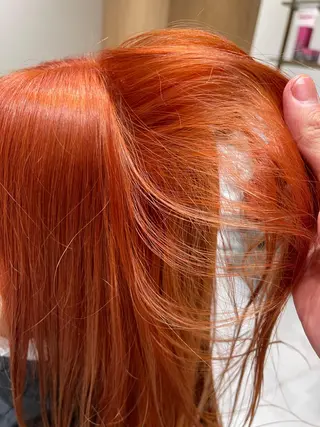 ミディアム カラー レイヤーカット/ボブ /縮毛矯正✨大輝のヘアスタイル