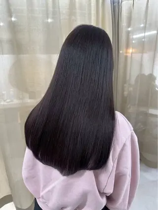ロング SLASHスラッシュ 古閑ななのヘアスタイル