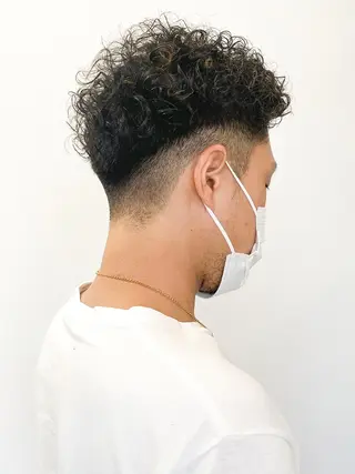 パーマ メンズ ced下赤塚店／うる 艶ヘアカラー🦋のヘアスタイル