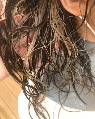 セミロング デザインカット🎨 ボブ🫟おざきのヘアスタイル