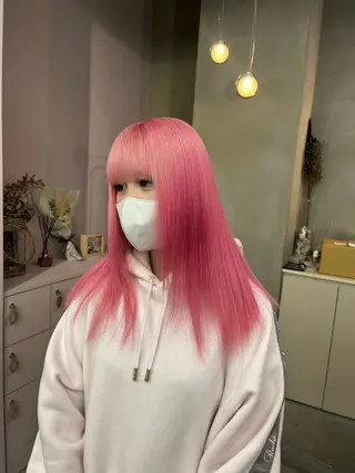 ロング カラー qulim所属・櫻井 はるなのヘアスタイル