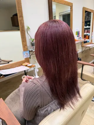 セミロング 🌈インナーカラー SOU🌈のヘアスタイル