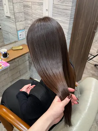 ロング 橋本 桂のヘアスタイル