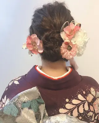ヘアアレンジ 【エシカル】 HOSOMIのヘアスタイル