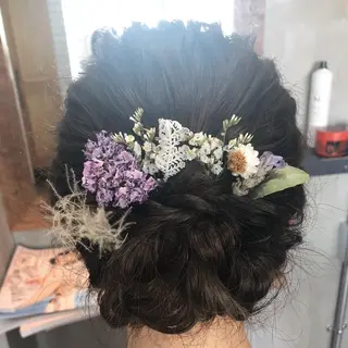 ミディアム 遠藤 眞実のヘアスタイル