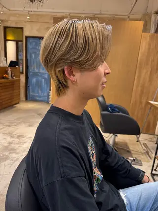 ショート メンズ美容師力石 裕隆のヘアスタイル