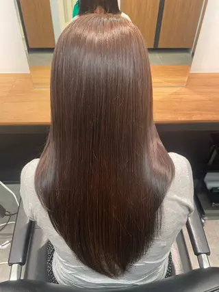 ロング カラー 高橋 遥々のヘアスタイル