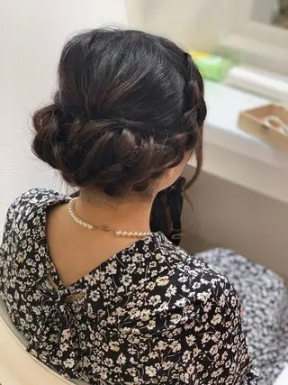 ヘアアレンジ ベストシーン 新浦安のマツエク・マツパデザイン