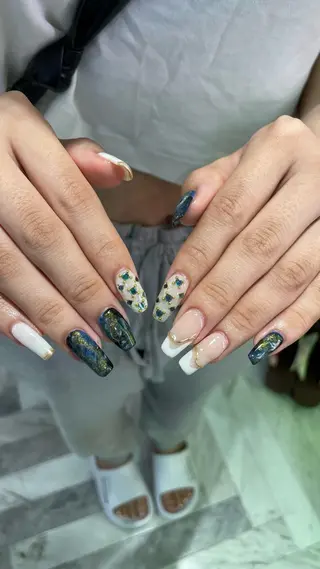 ネイル クルミ/ 💕ワンホンネイルのネイルデザイン