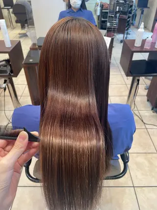 パーマ 桑田 新菜のヘアスタイル