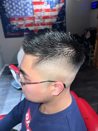 ショート メンズ SON＆MARLEY'S BAR BER所属・江口 沙良のヘアスタイル