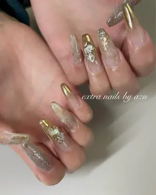 ネイル extranails /wax　azuのネイルデザイン