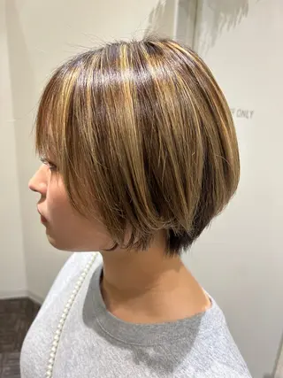 ショート 🍓おかだ ゆい🍓のヘアスタイル