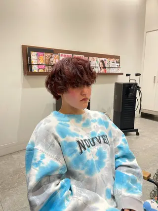 カラー HONDA AVEDA hair&spa ジョイナステラス二俣川店所属・🌿HONDA🌿 相馬 勇心のヘアスタイル