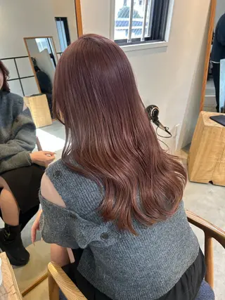 セミロング カラー メイ🩰 wカラーのヘアスタイル