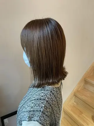 ミディアム カラー 林 慧悟のヘアスタイル