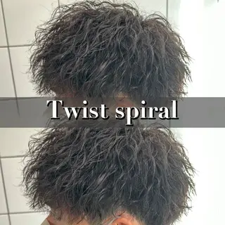 ショート パーマ メンズ 🖤Ayumi🖤 メンズ特化❤️‍🔥のヘアスタイル