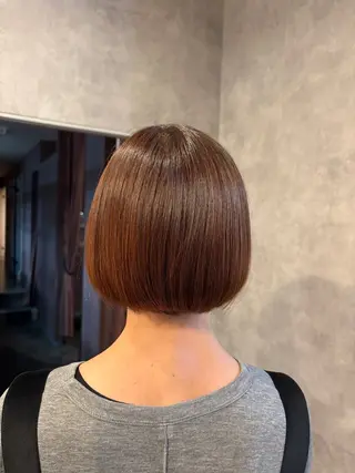 カラー 新堀 紗凪のヘアスタイル