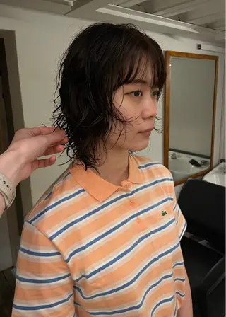 ミディアム パーマ 原宿/ケパーマ 🧺ユウマのヘアスタイル