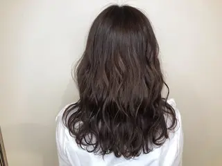 ミディアム 透明感カラー 金村真子のヘアスタイル