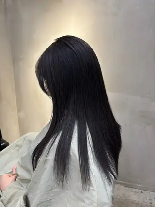 セミロング カラー VOYAGE所属・中園 康のヘアスタイル