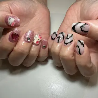 ネイル hair&make EARTH coiffure beaute 龍ケ崎店所属・tomita ayakaのネイルデザイン