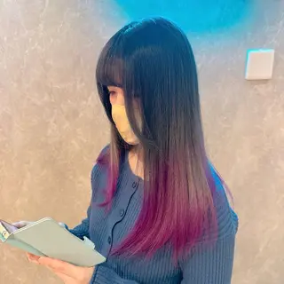 ロング カラー デザインカラー髪質 改善Lilithのその他イメージ