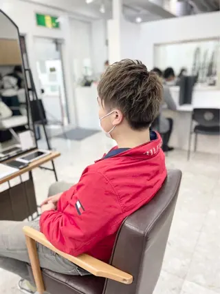 カラー メンズ カラー特化サロン ピリナ相武台前のヘアスタイル