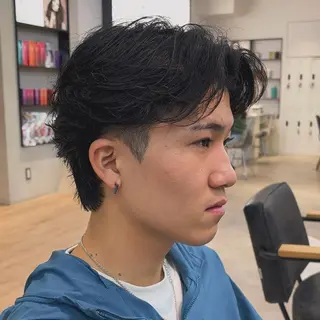 ショート パーマ メンズ men's/perm colorDaijuのヘアスタイル