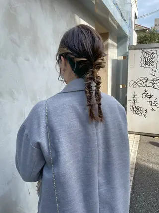 ヘアアレンジ 渥美 怜子のヘアスタイル