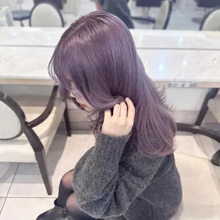 セミロング honoca 🤍のヘアスタイル
