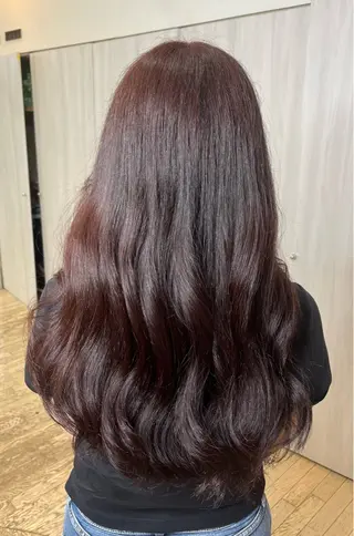 ロング カラー デザインカラー/ ブリーチ/コーンロウのヘアスタイル