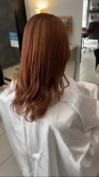 ロング カラー 透明感カラー/ 藤原リックのヘアスタイル