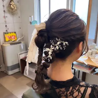 ヘアアレンジ HempBeauty 浅野アサミのヘアスタイル