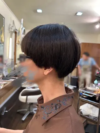 ショート メンズ BAROA中村橋所属・濱野 黎士のヘアスタイル