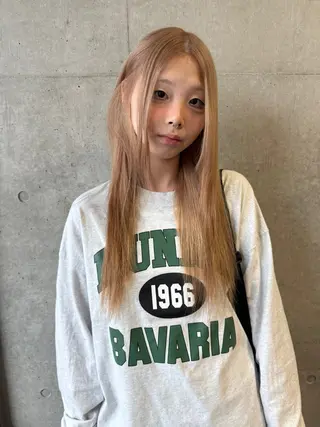 ロング レイヤーカット\ウル フ　chinatsuのヘアスタイル