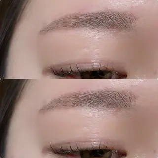 アイブロウ meguru／マツパ ／マツエク／束感のマツエク・マツパデザイン