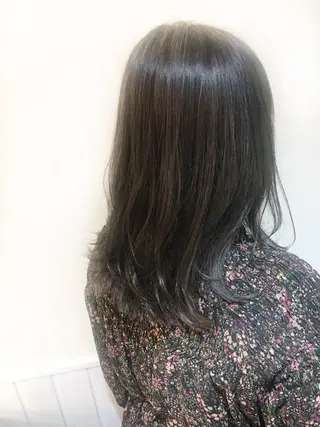 ミディアム カラー パーマ×ウルフカット koya☆のヘアスタイル