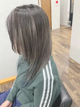 ロング 柏木 輝仁のヘアスタイル