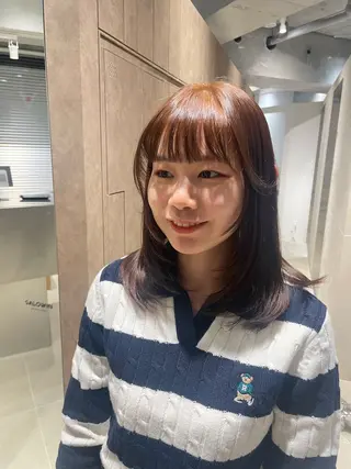 ミディアム SALOWIN ebisu所属・🫧髪質改善🫧 恵比寿　MIYUKIのヘアスタイル