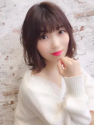 ショート カラー ヘアアレンジ 當間 大知のヘアスタイル