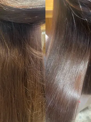 ミディアム カラー ヘアアレンジ 髪質改善/縮毛/新宿 🫧SUZUKA🫧のヘアスタイル