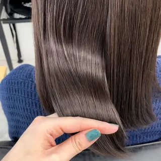 ロング カラー パーマ ヘアアレンジ メンズ mona/ ストレートスタイル✨のヘアスタイル