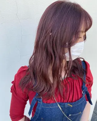 ロング カラー hair terra ce M奈良店のヘアスタイル