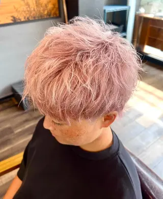 ショート カラー メンズ カラー専門美容師🌈 阿部彩香のヘアスタイル