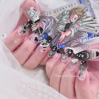 ネイル 🎀 Mayu 🎀痛ネイルのネイルデザイン